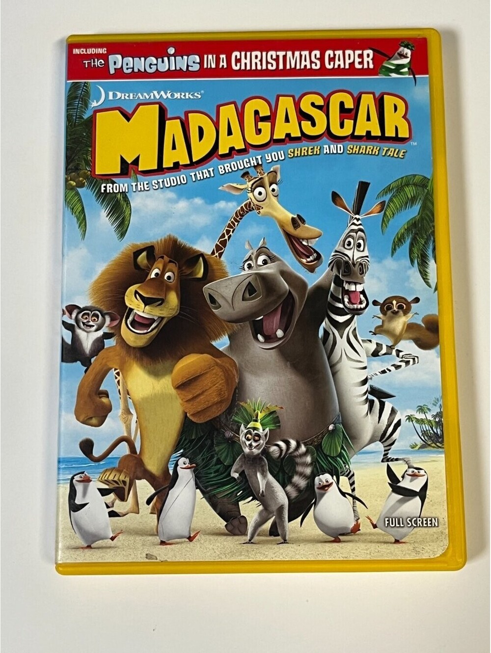 Madagascar DVD Full Screen 2005 Animation Eric Darnell